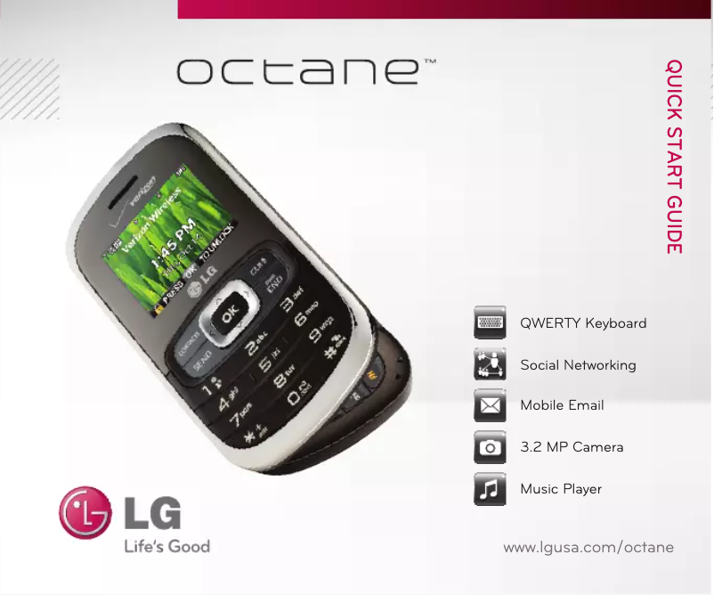 Page n°1 - Manuel utilisateur LG Octane