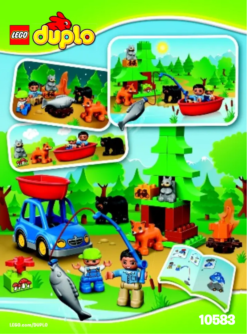 Page 1 de la notice Manuel utilisateur Lego Duplo 10583