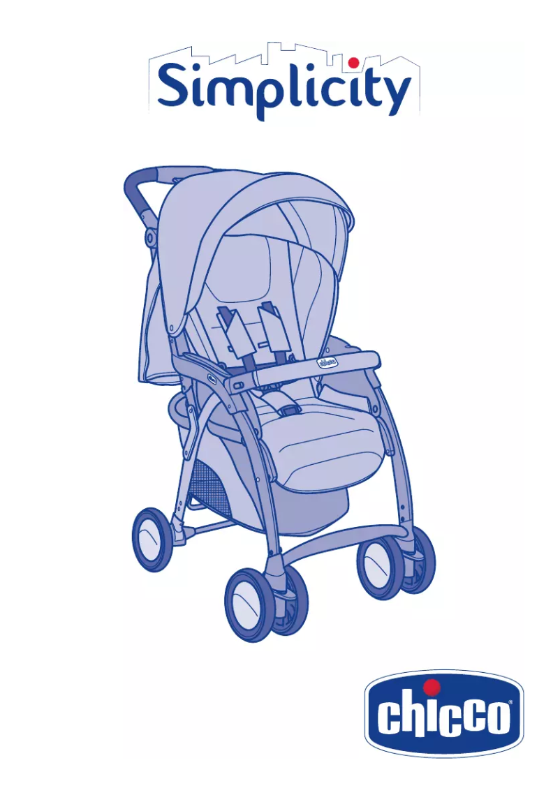 Page n°1 - Manuel utilisateur Chicco Simplicity