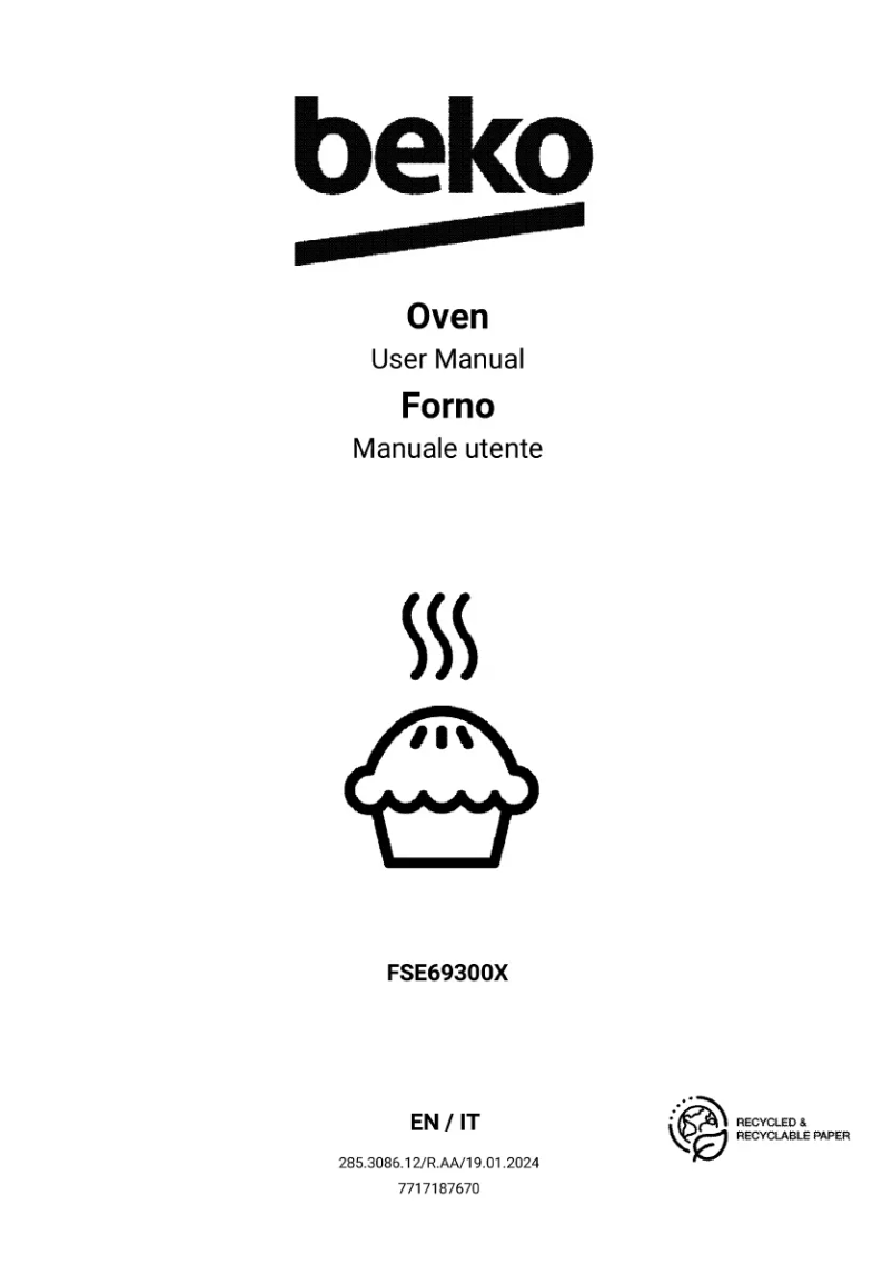 Image de la première page du manuel de l'appareil FSE69300X