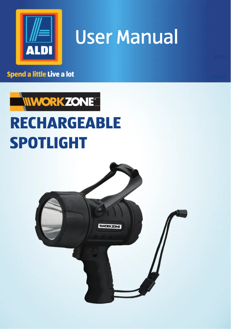 Page n°1 - Manuel utilisateur Workzone GT-WH-01-UK