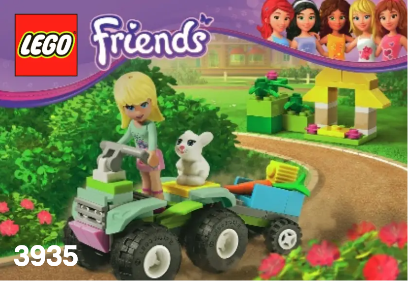 Page 1 de la notice Manuel utilisateur Lego 3935