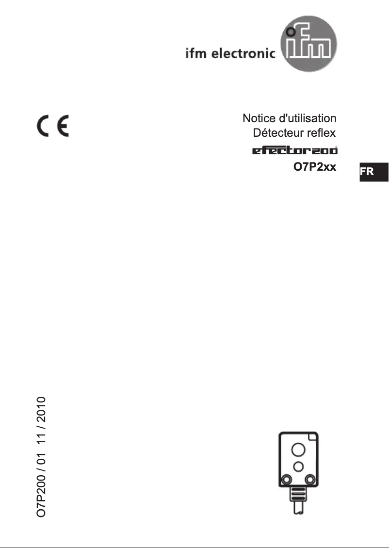 Image de la première page du manuel de l'appareil O7P203