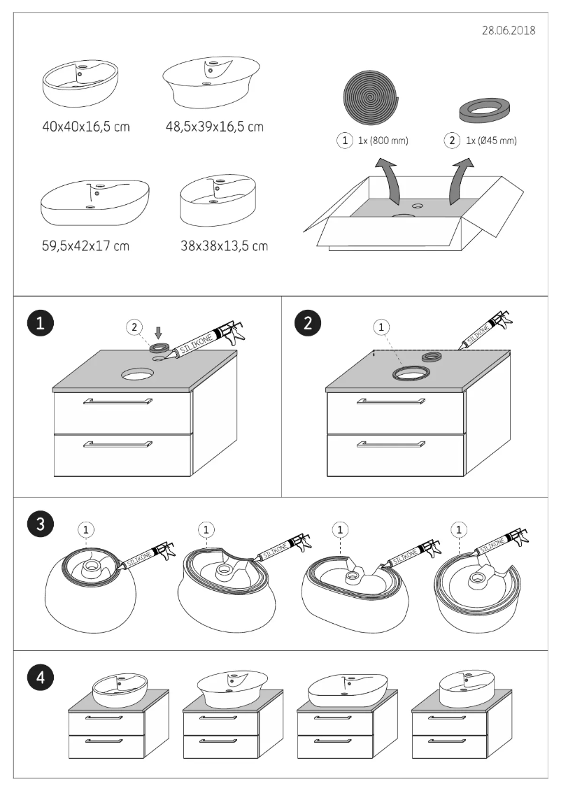 Page 1 de la notice Manuel utilisateur Camargue Tyresö