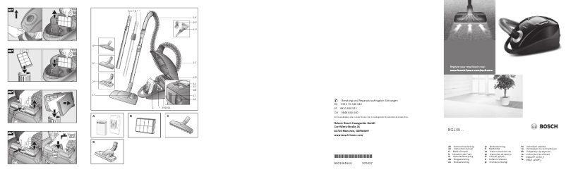 Image de la première page du manuel de l'appareil BGB45331