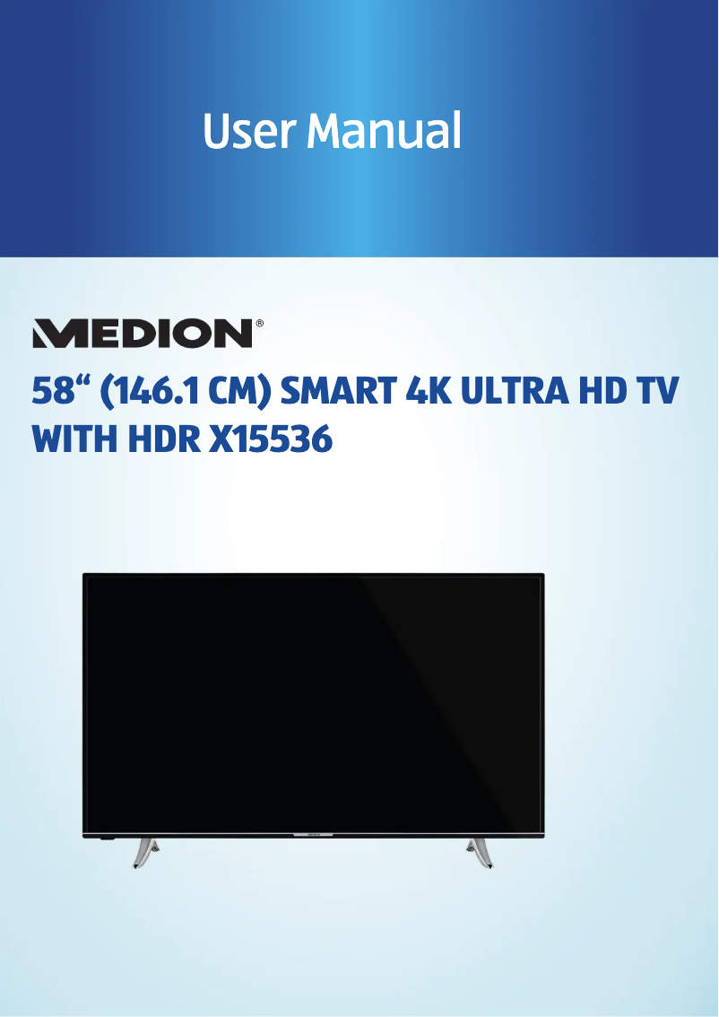 Page n°1 - Manuel utilisateur Medion LIFE X15536 (MD 31436)