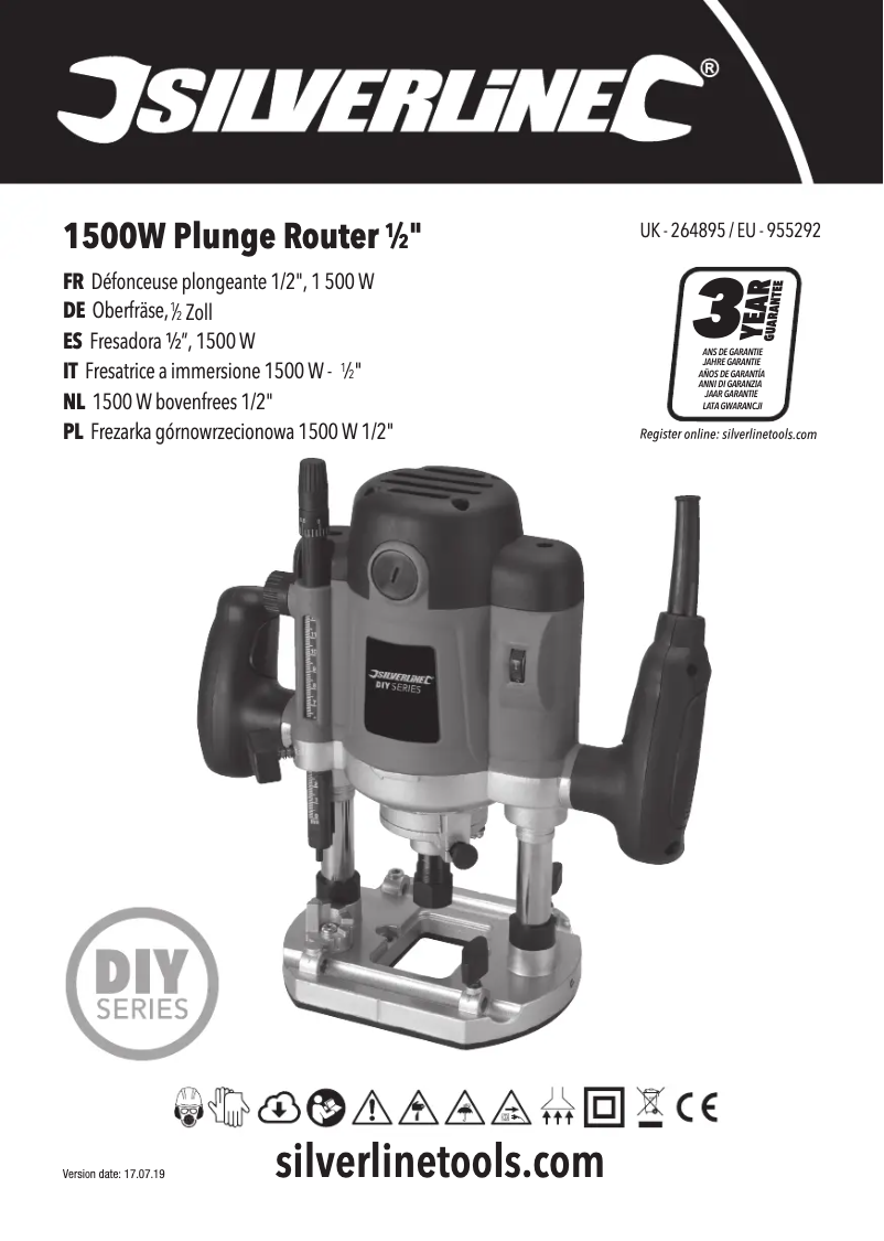 Image de la première page du manuel de l'appareil 264895