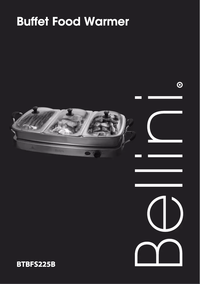 Image de la première page du manuel de l'appareil BTBFS225B