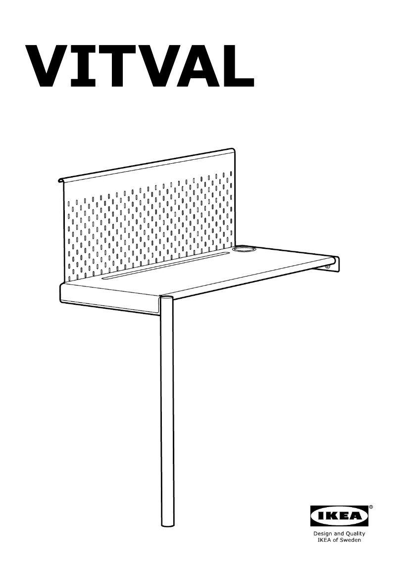 Image de la première page du manuel de l'appareil VITVAL 204.114.11