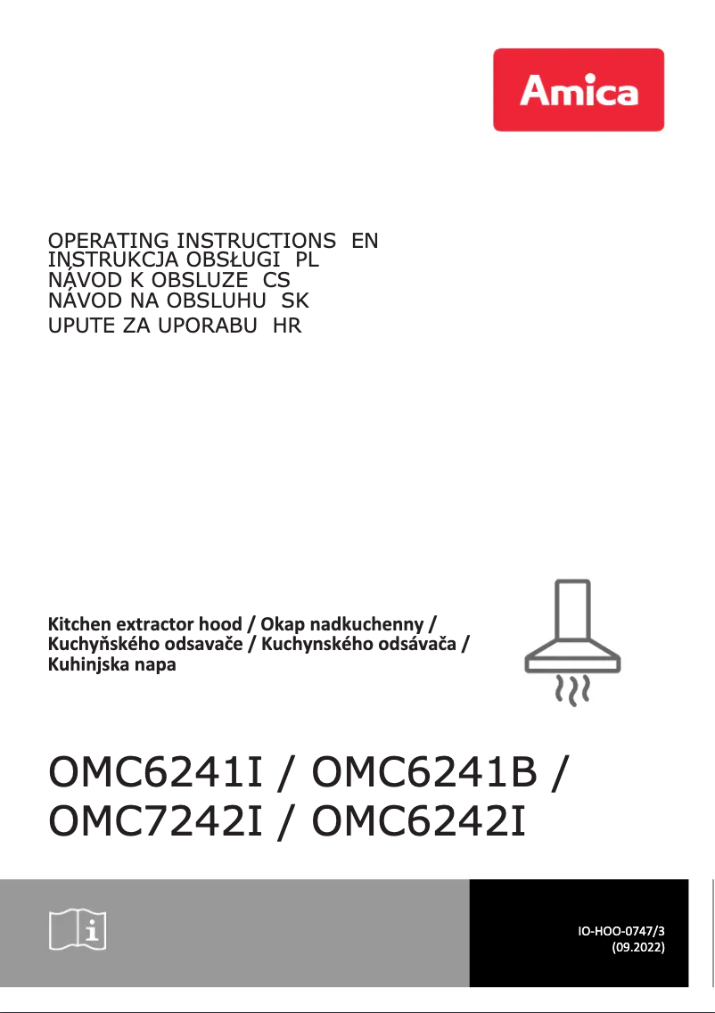 Page n°1 - Manuel utilisateur Amica OMC6271B