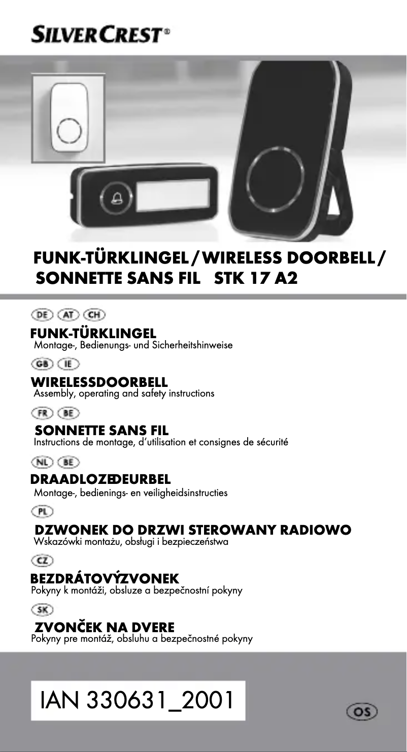 Page 1 de la notice Manuel utilisateur SilverCrest STK 17 A2