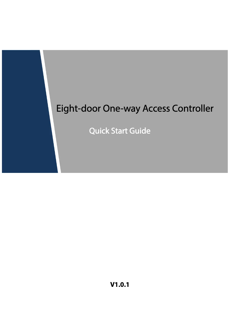 Page n°1 - Guide de démarrage rapide Dahua Technology ASC1208C-S