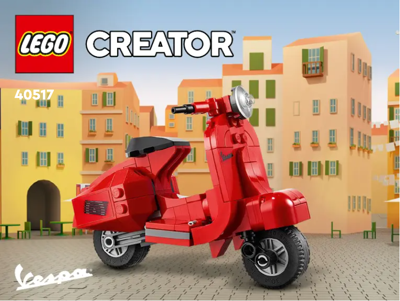 Page 1 de la notice Manuel utilisateur Lego Creator 40517