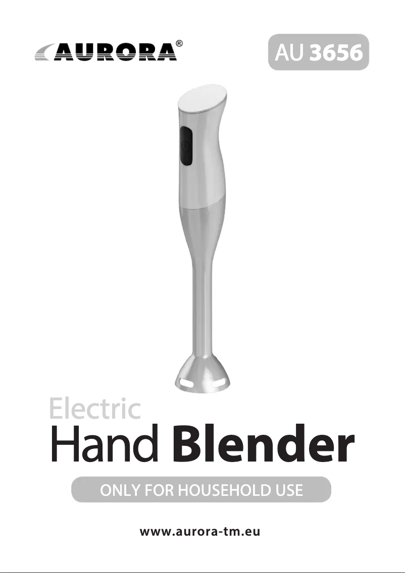 Page n°1 - Manuel utilisateur Aurora AU3656