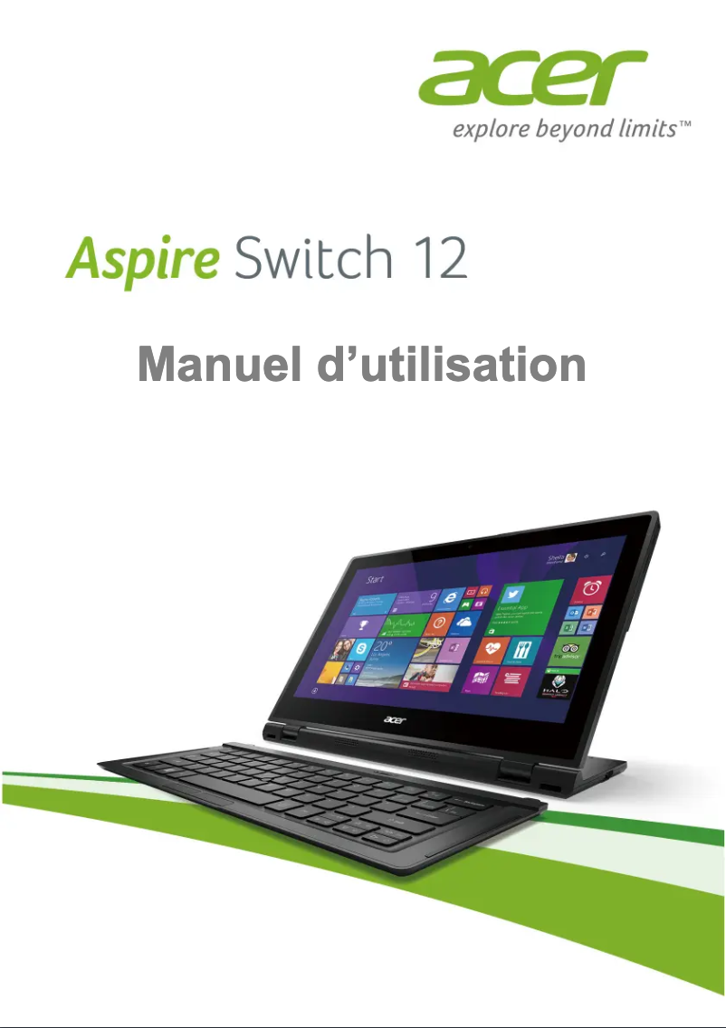 Page n°1 - Manuel utilisateur Acer Aspire Switch 12