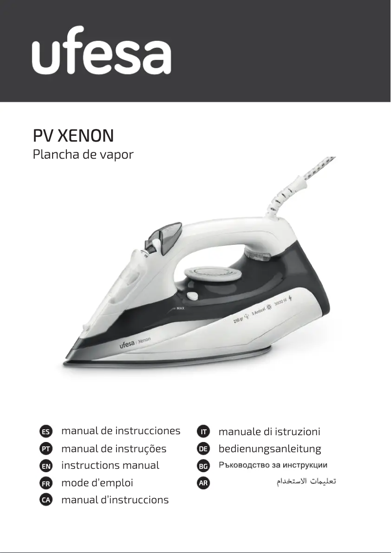 Image de la première page du manuel de l'appareil Xenon