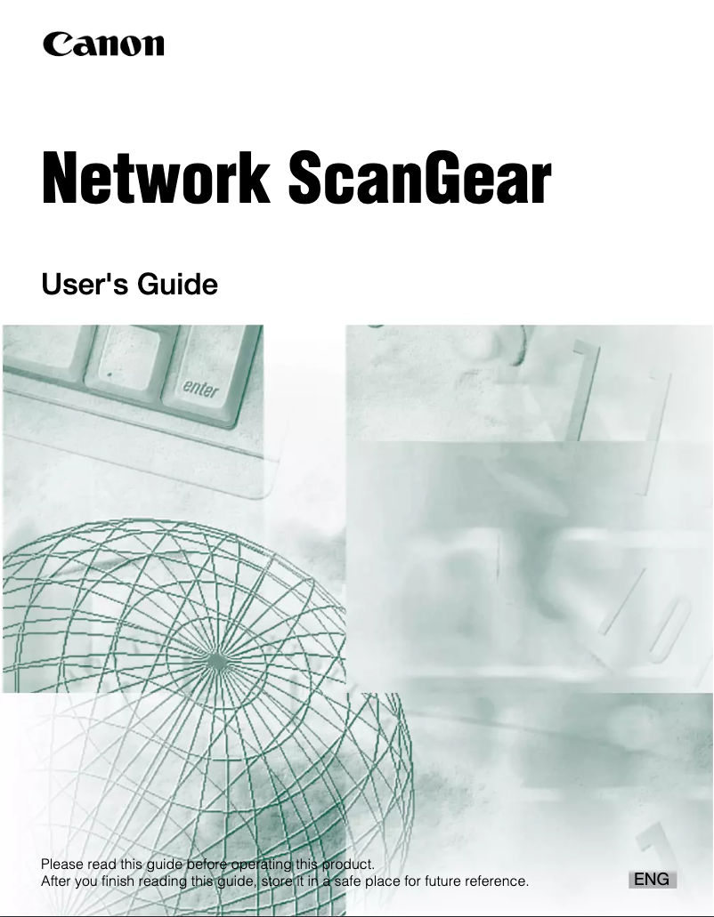 Page n°1 - Manuel utilisateur Canon imageRUNNER 85Plus