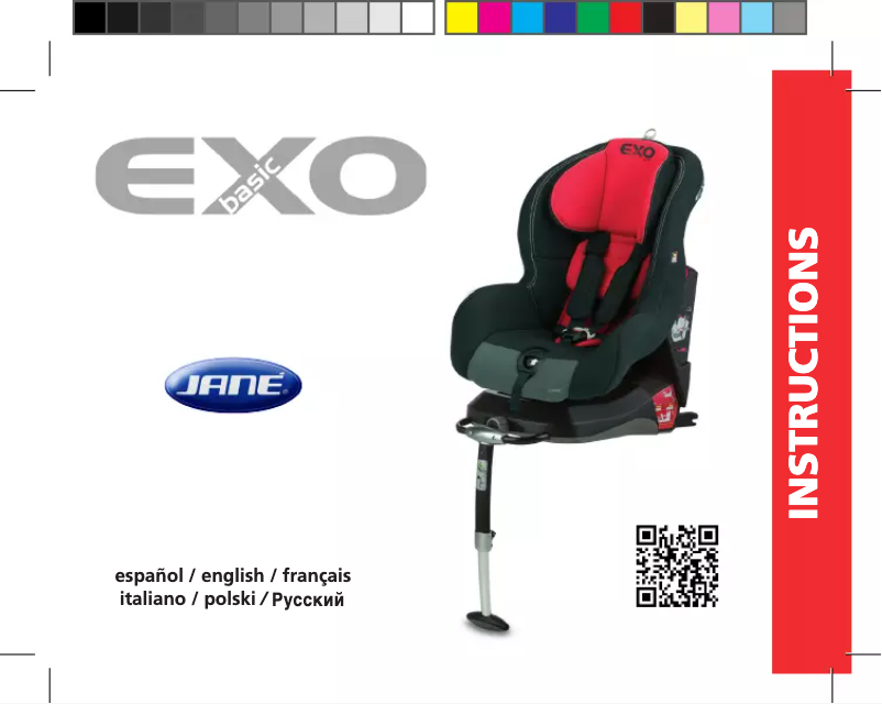 Image de la première page du manuel de l'appareil Exo Lite