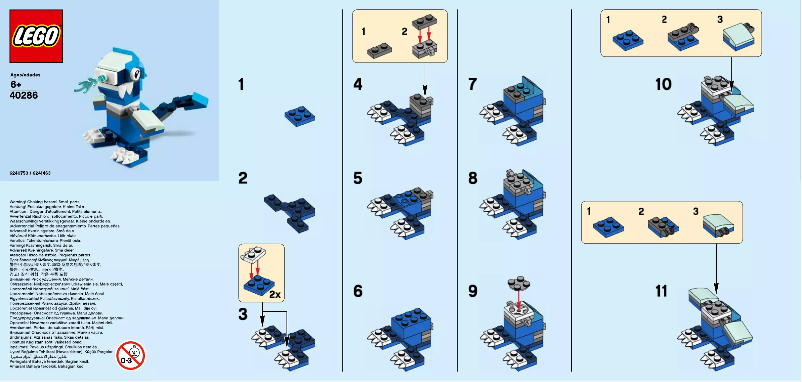 Image de la première page du manuel de l'appareil Ice Dragon 40286
