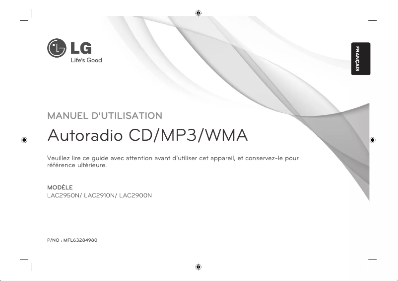 Página 1 del manual Manual de usuario LG LAC2900N