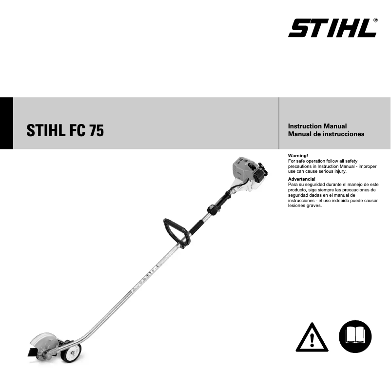 Page 1 de la notice Manuel utilisateur Stihl FC 75
