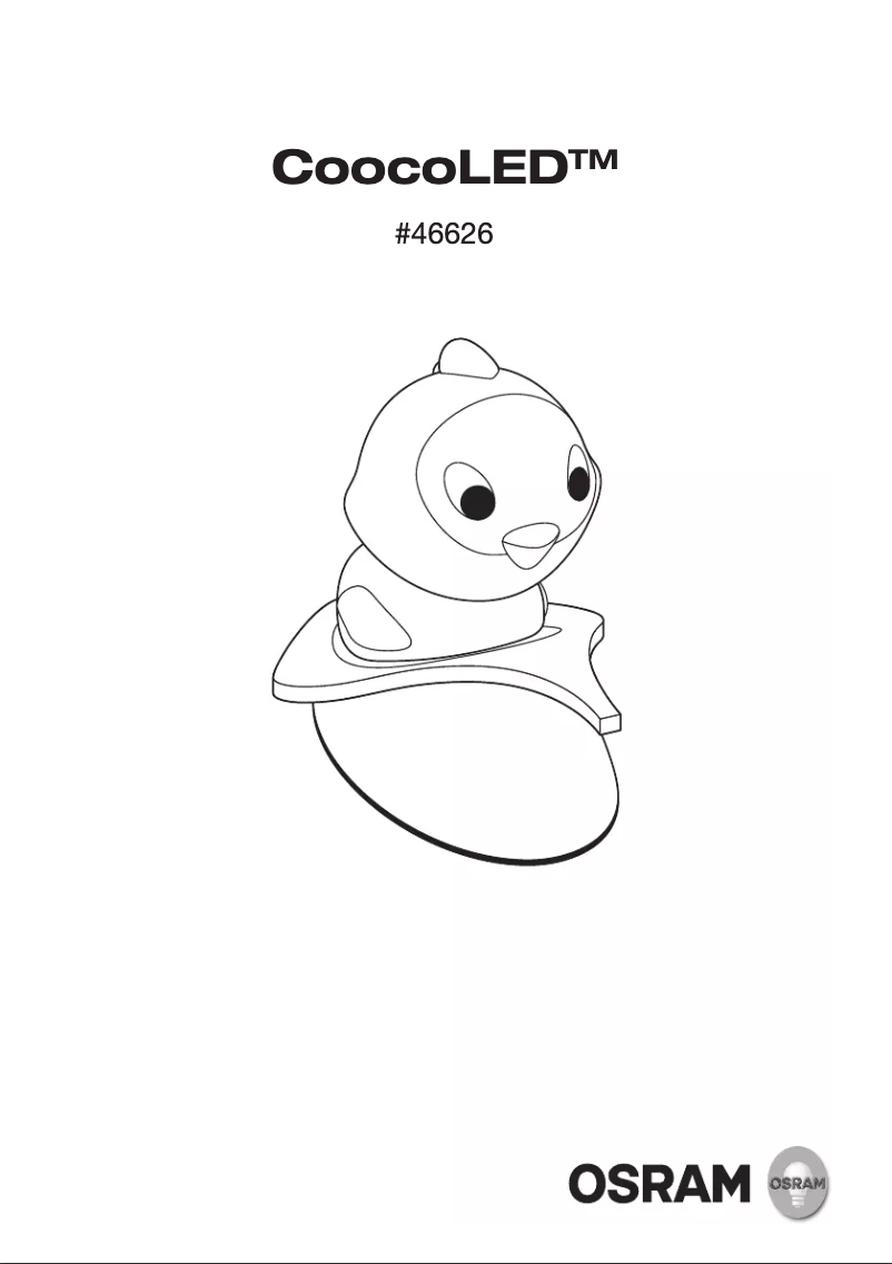 Image de la première page du manuel de l'appareil CoocoLED 46626