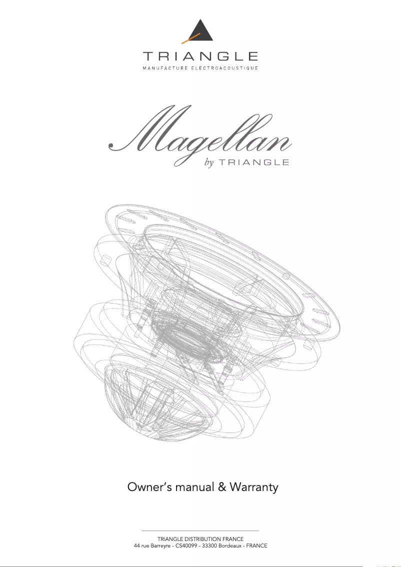 Page n°1 - Manuel utilisateur Triangle Magellan Grand Concert