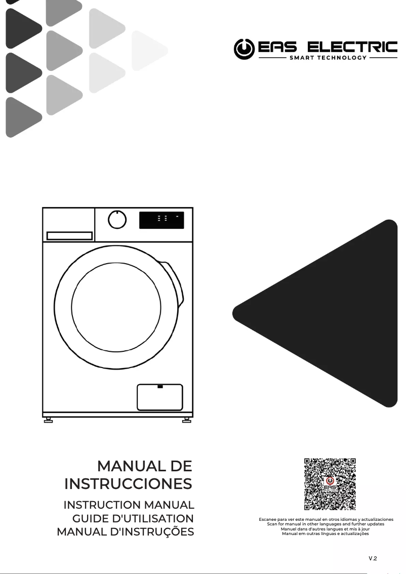 Page 1 de la notice Manuel utilisateur EAS Electric EMW8440GW