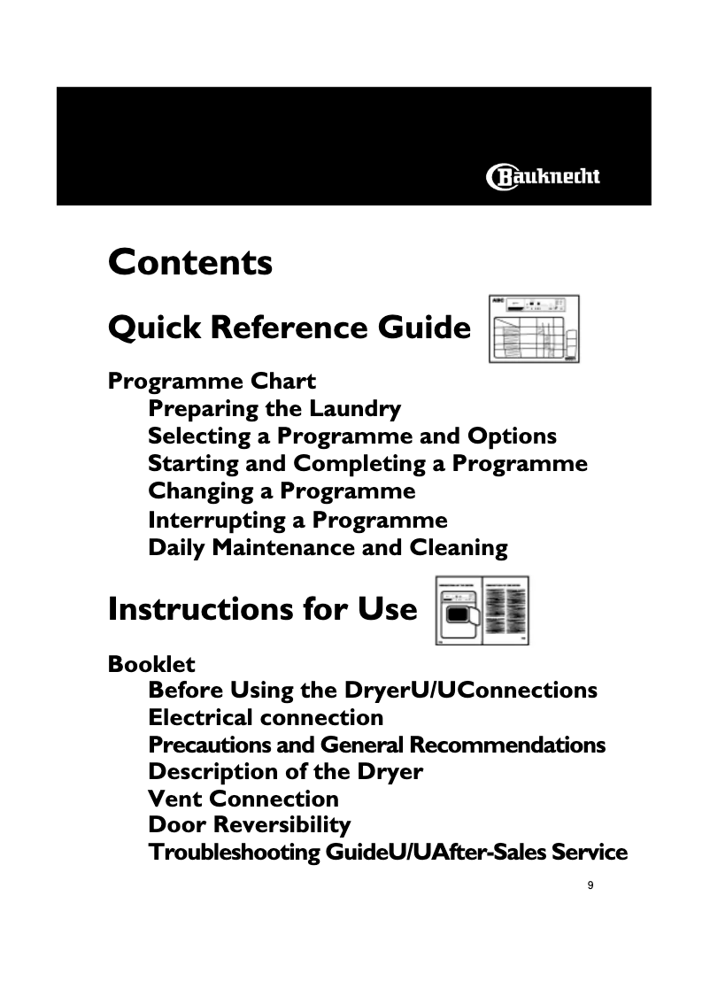 Image de la première page du manuel de l'appareil TRAE 6560/1