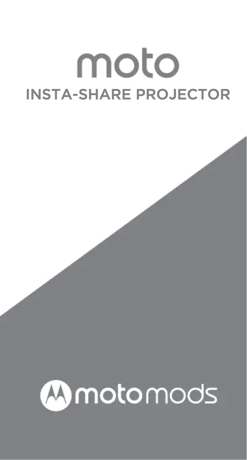 Page n°1 - Manuel utilisateur Motorola Insta-Share