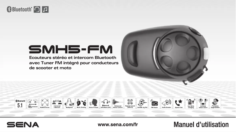 Image de la première page du manuel de l'appareil SMH5-FM