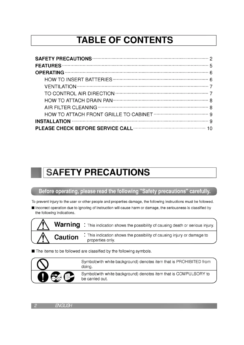 Page n°1 - Manuel utilisateur LG LWM1860QCL