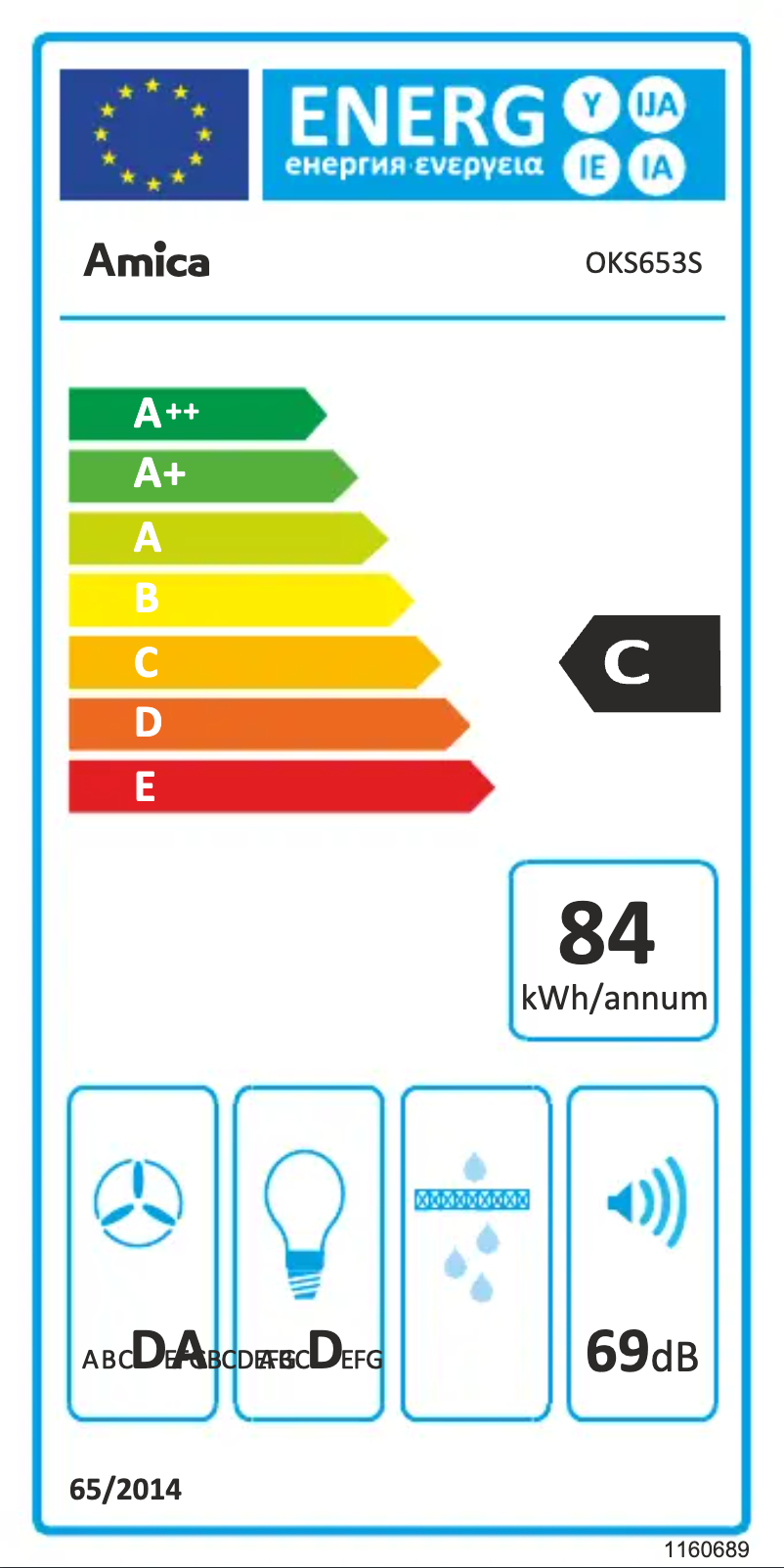 Imagen de la primera página del manual del dispositivo OKS653S