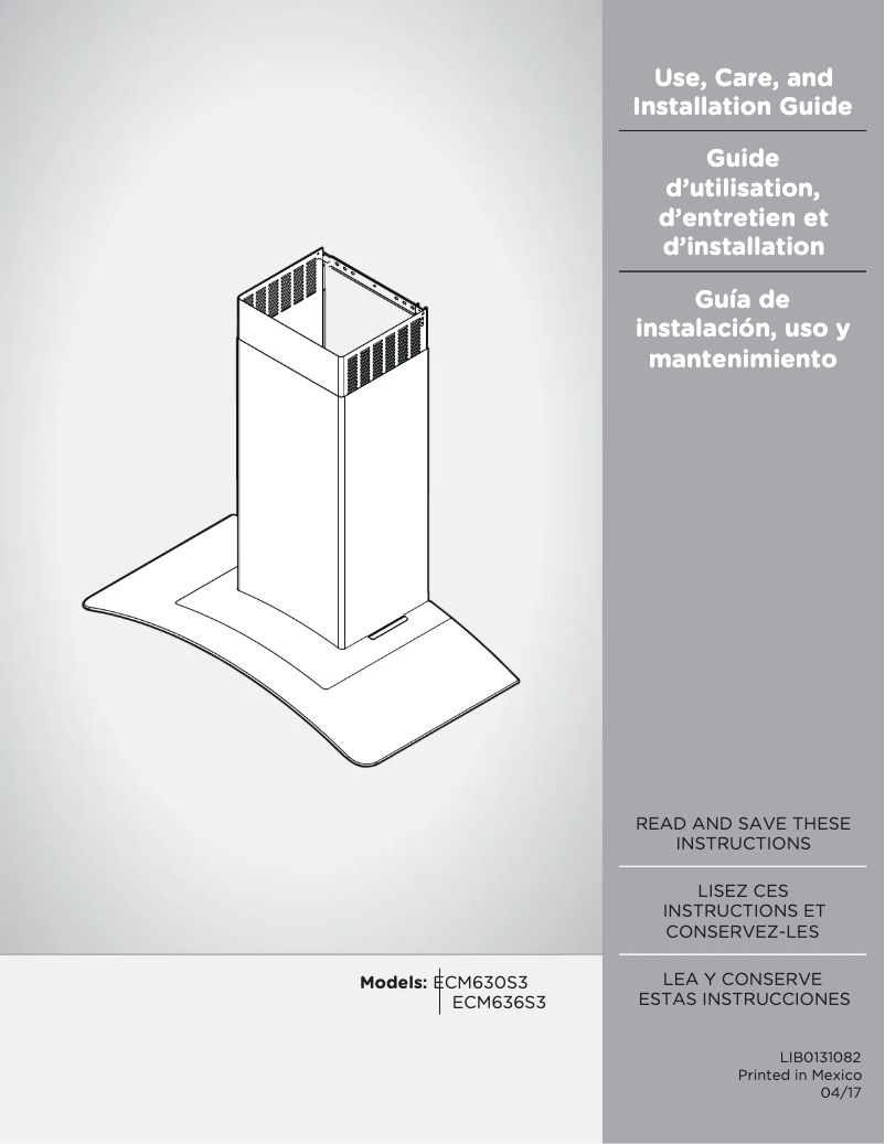 Image de la première page du manuel de l'appareil Como ECM630S3