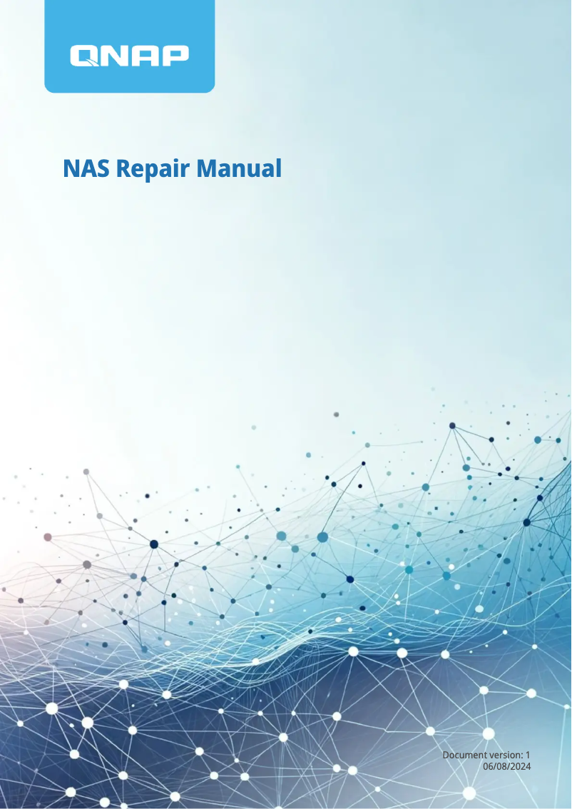 Page 1 de la notice Manuel utilisateur QNAP TS-559 Pro TurboNAS