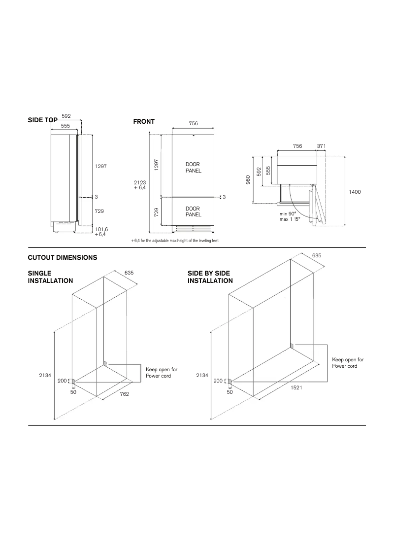 Image de la première page du manuel de l'appareil RBM75S5FPNS