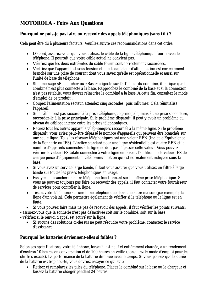 Image de la première page du manuel de l'appareil S3