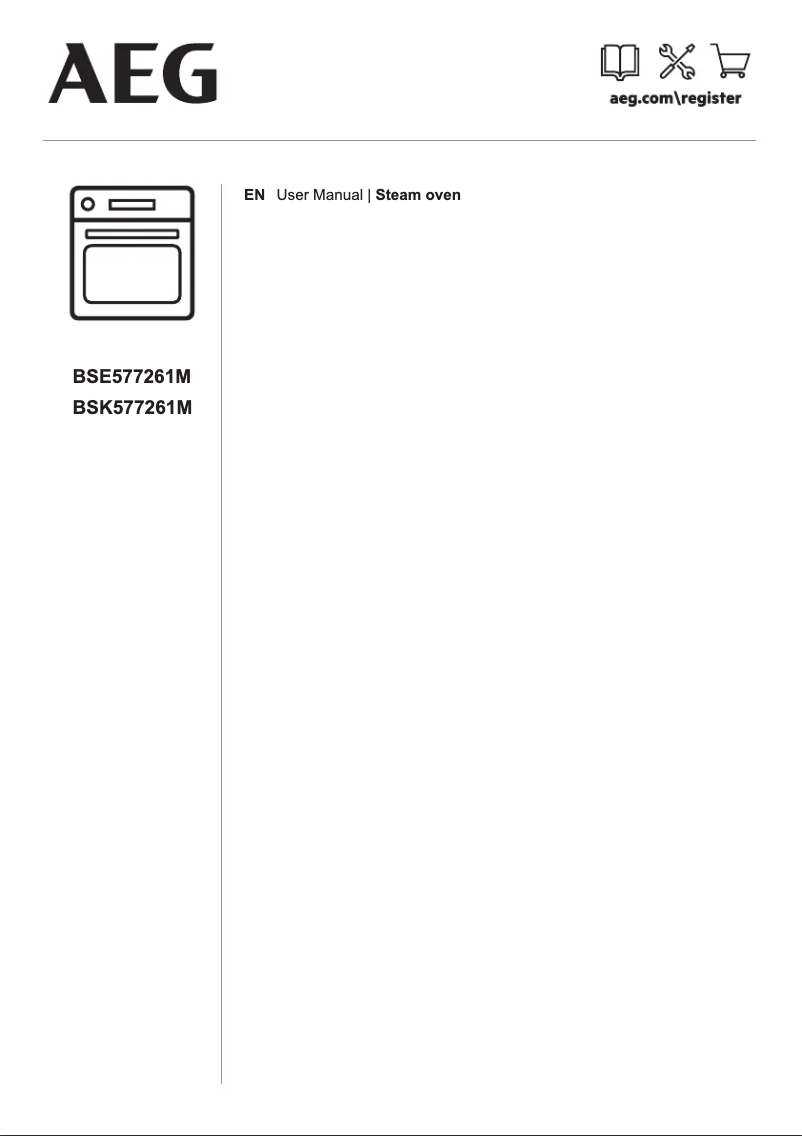 Page 1 de la notice Manuel utilisateur AEG BSE577261M