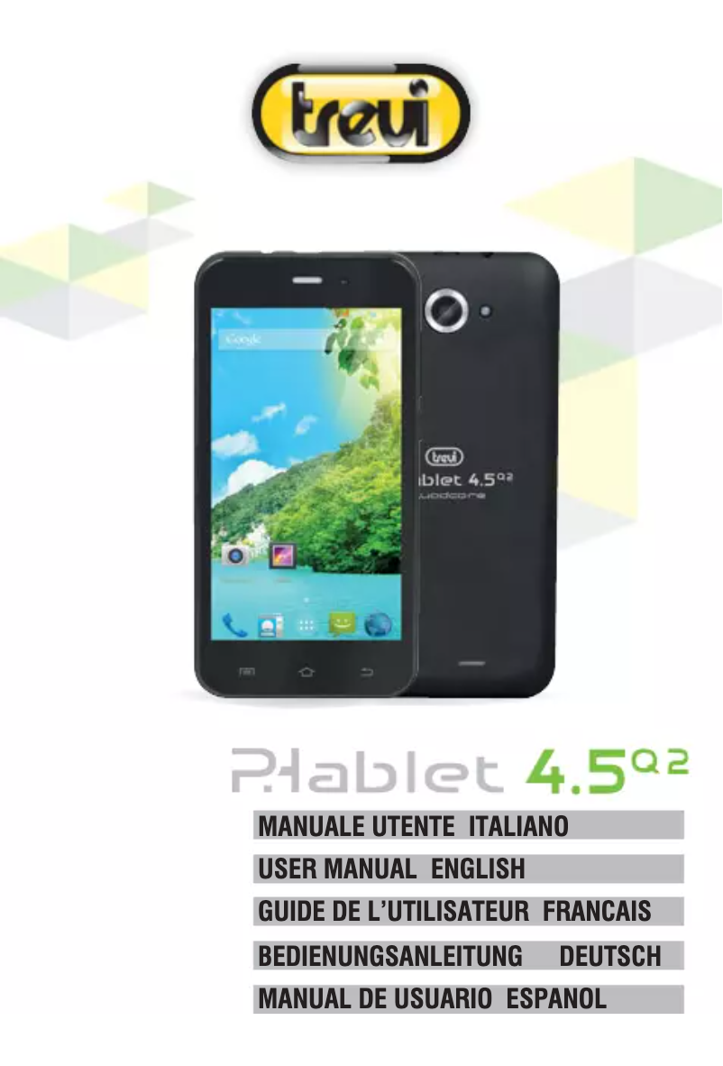 Page 1 de la notice Manuel utilisateur Trevi 4.5Q2