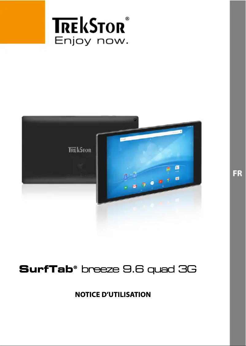 Page n°1 - Manuel utilisateur TrekStor SurfTab breeze 9.6 quad