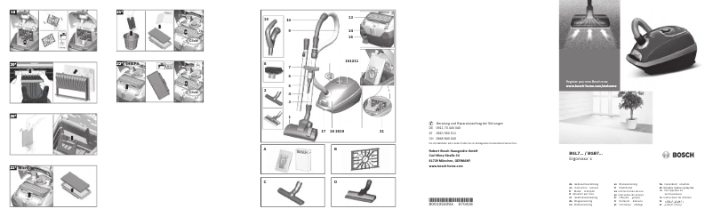 Image de la première page du manuel de l'appareil BGB7233