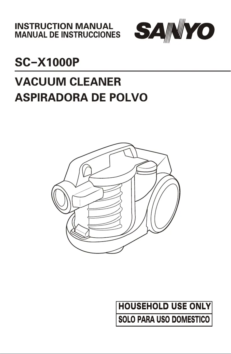 Page n°1 - Manuel utilisateur Sanyo SC-X1000P