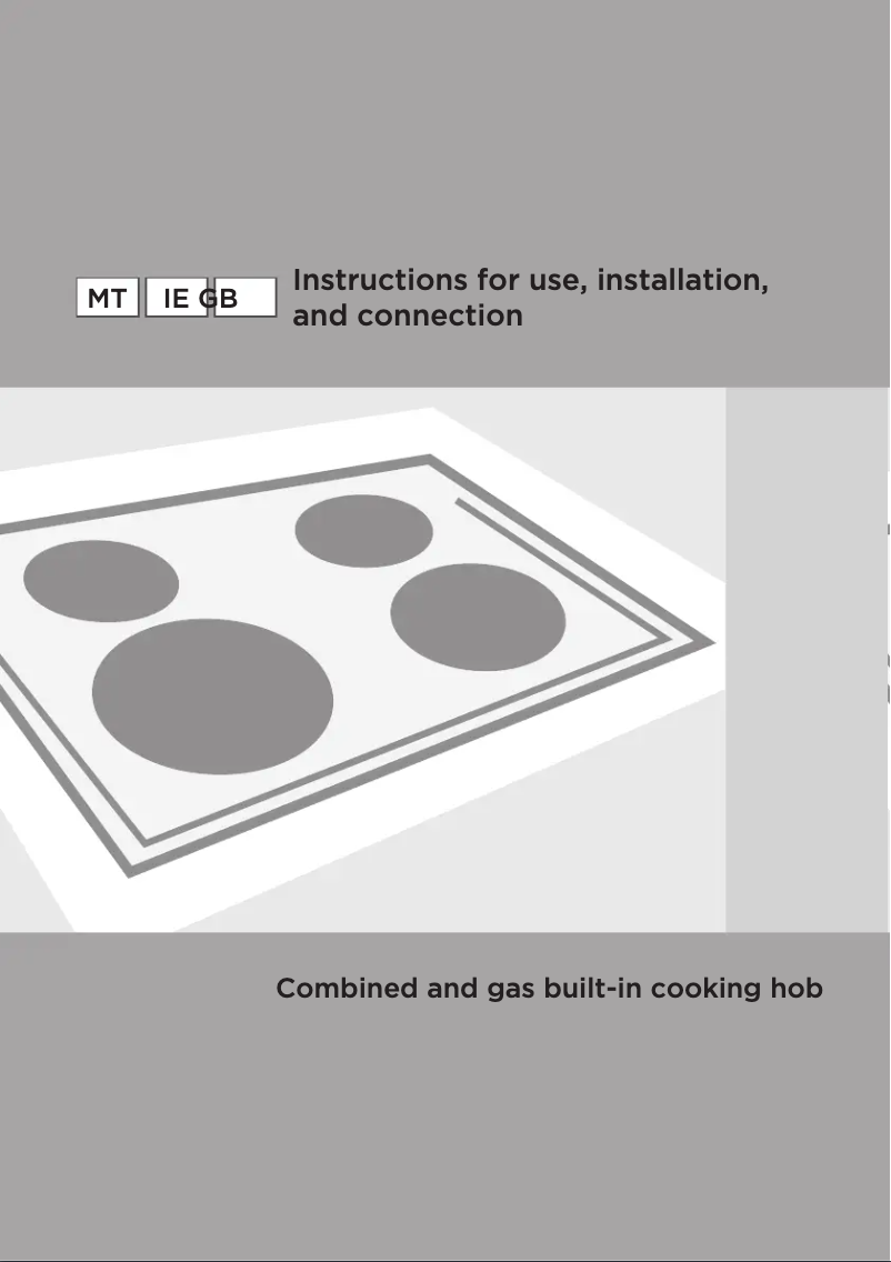 Page n°1 - Manuel utilisateur Gorenje G6N41IW