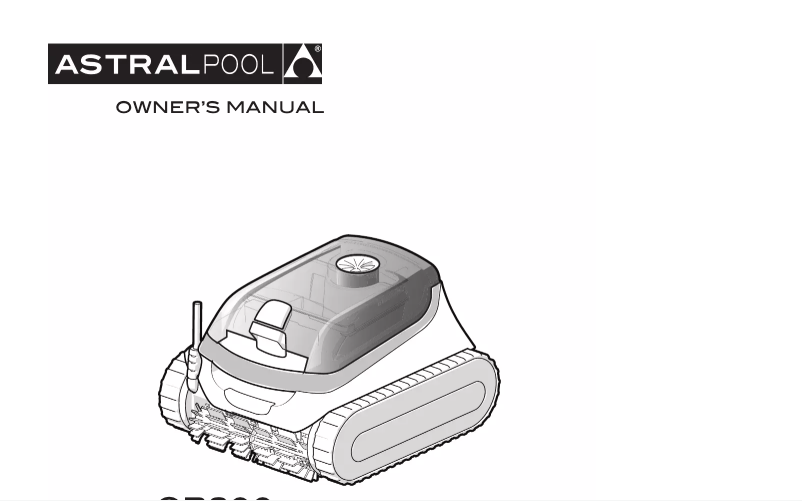 Page n°1 - Manuel utilisateur AstralPool QB800