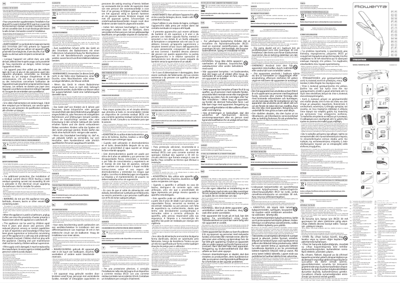 Page 1 de la notice Manuel utilisateur Rowenta X Karl Lagerfeld K/Pro Stylist SF467L