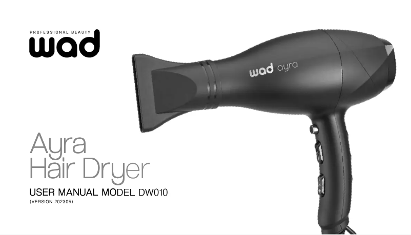 Page n°1 - Manuel utilisateur WAD Ayra