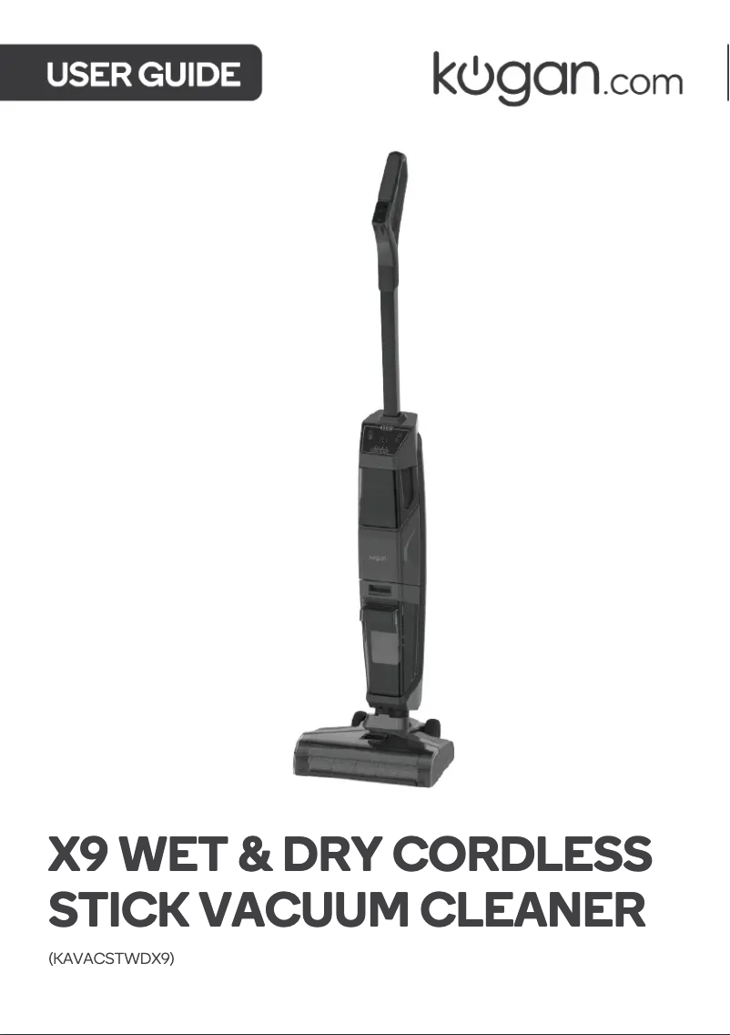 Image de la première page du manuel de l'appareil KAVACSTWDX9