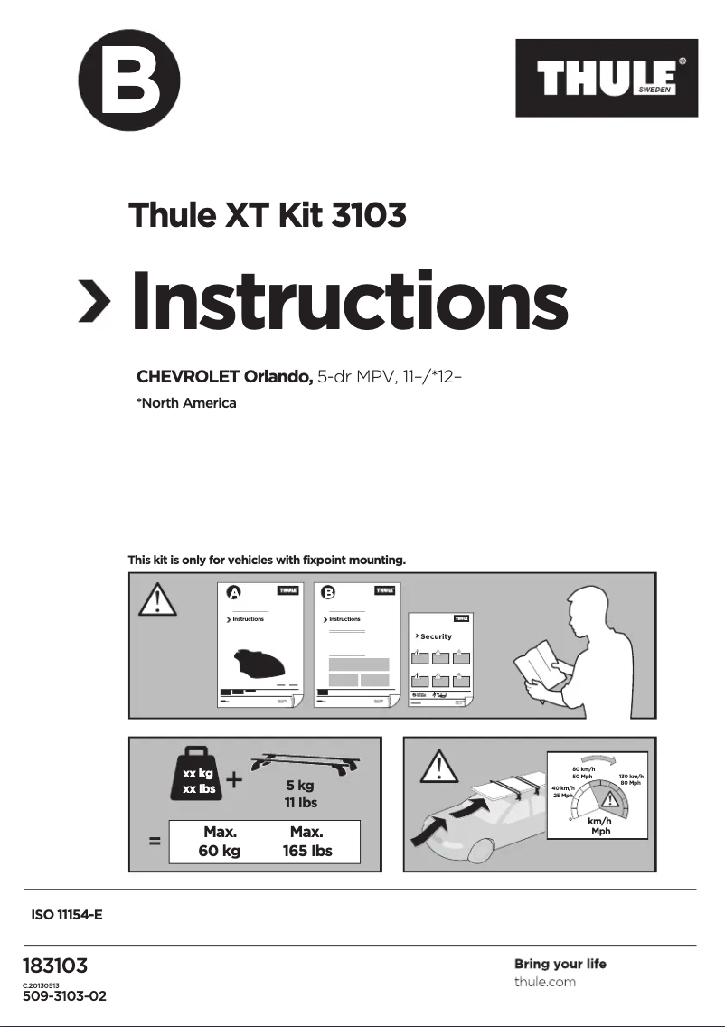 Image de la première page du manuel de l'appareil Kit 3103 Fixpoint XT