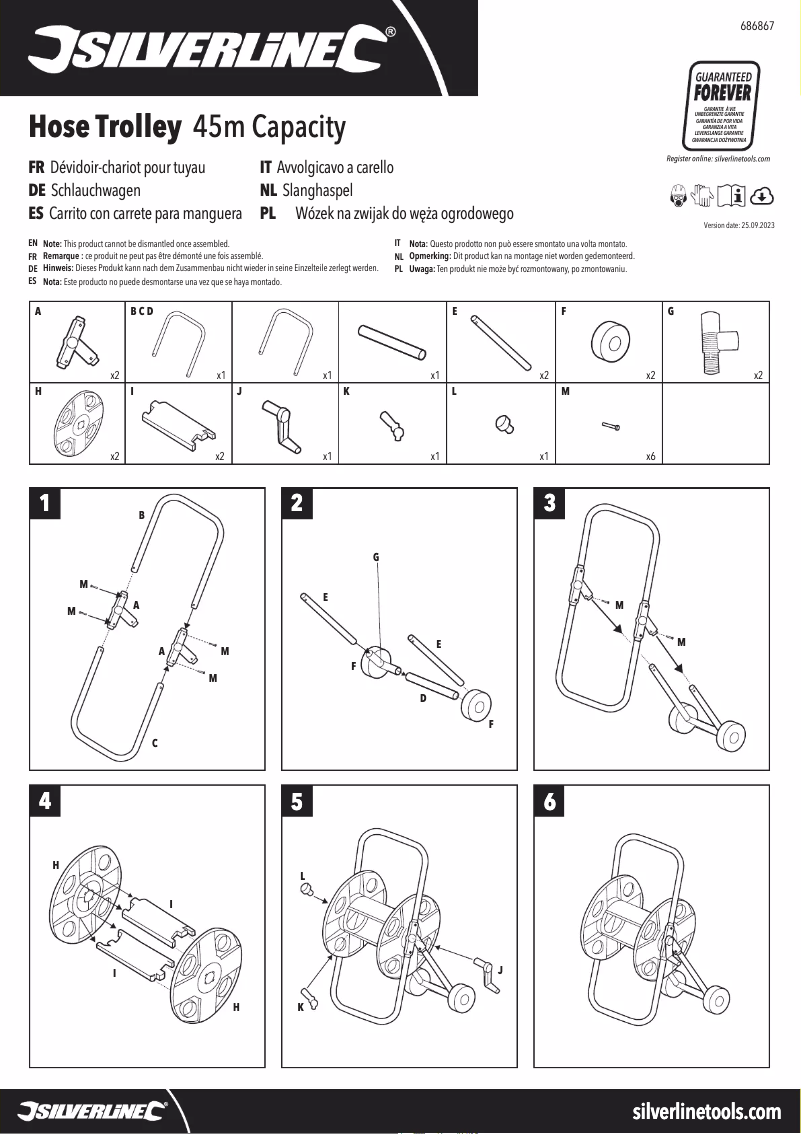 Image de la première page du manuel de l'appareil 686867