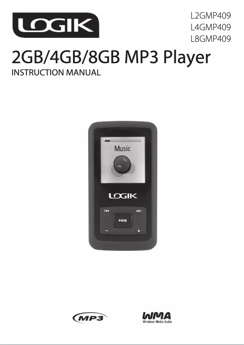 Página 1 del manual Manual de usuario Logik L2GMP409